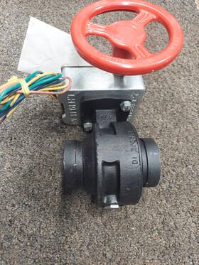 V020705100 Victaulic Firelock Series 705 Butterfly Valve 2 Inch Size 2/60.3 300 Psi
