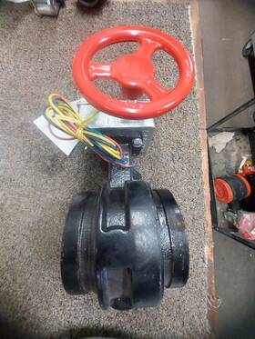 V040404100 Victaulic Firelock Series 705 Butterfly Valve 4 Inch Size 4/114.3 300 Psi