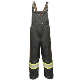 3907frp-xxxxl Viking Flame Resistant Rain Overall Black 4xl