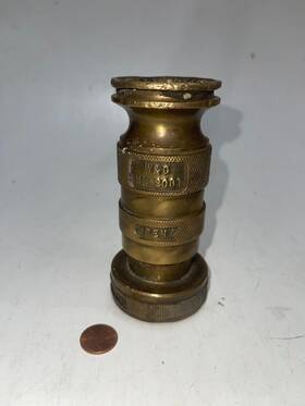 Hnl-2067 W&c Portable Spray Nozzle Brass Combination Fog Tool No Bumper 20fd