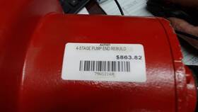 79w121gr Wajax 4 Stage Wildland Firefighting Pump End - Rebuilt