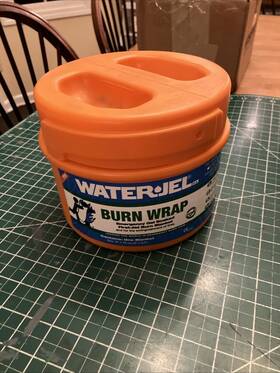 Water-jel 025646036300 New Fire Burn Wrap Emergency Gel Soaked First-aid Exp. Date 01/2025