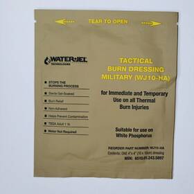 Watwj30 Water Jel Water-jel Wj30ha Tactical Military Burn Dressing 4 Inch X Exp 2029