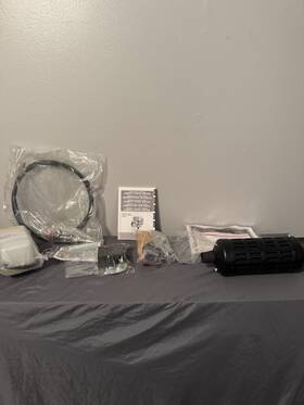 1j955-25000 Waterax Bb-4-d902 New Oem Kubota Diesel Muffler Coolant Tank Kit Lot
