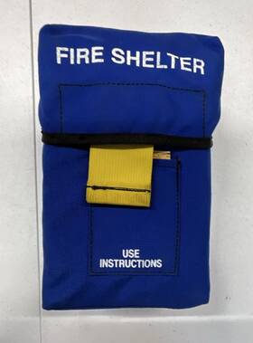 4240-01-498-3184 Weckworth Mfg Fire Shelter Fss Nsn With Carrying Case