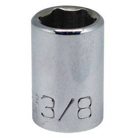 275818 Wheeler-rex Replacement Socket 1/4 Dr X 3/8 In 6 Pt