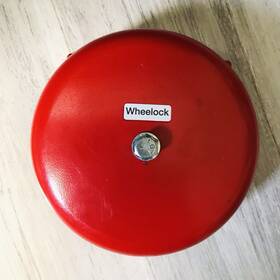 Mb-g6-12 Wheelock Fire Alarm Bell Good Condition Pre-owned