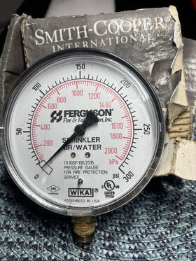 111.10sp.100.2015 Wika Pressure Gauge Sprinkler Air/water Fire Protection