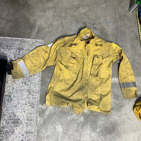 Fw82yl Workrite Wildland Fire Fighter Jacket Large O Regular Yellow Aramid Nomex 2021