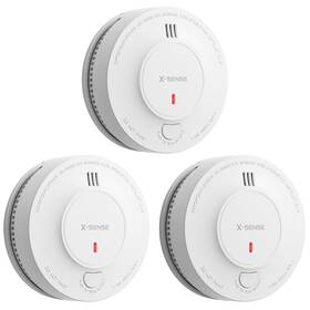 Sd2j0ax X-sense Smoke Alarm 10-year Battery Fire Detector With Led Indic