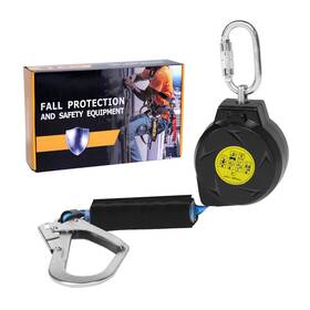 B0dxfwkclz Youprotect 11ft Self Retracting Lifeline Fall Protection Retractable Lanyard