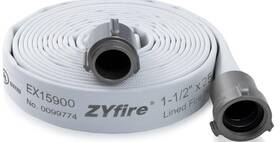 Fh-sd-nst-1.7-1.5-25 Zyfire Fire Hose - 1-1/2 Inch Id X 25 Ft Single Jacket Epdm Firefighter