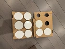 Globe G5606 G5653 (9) Concealed Sprinkler Head Covers White Pack Of. Fixed Price $179.00.
