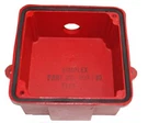 Simplex Grinnell 2975-9009 690-190 Red Weatherproof Back Box, 1/2" Pipe Tap, Wb. Fixed Price $24.69.