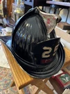 Cairns & Bros Dept Aluminum Fireman Helmet Vintage 25 Del Shield. Fixed Price $275.00.