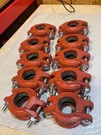 Lot Of 10 Victaulic 1-1/4" 42.4-005H Fire Lock Rigid Coupling (S4). Fixed Price $98.99.