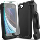 For Iphone 8 7 Plus 6S Case Cover Heavy Duty Shockproof +tempered Glass. Fixed Price $9.99.