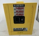 Justrite Flammable Storage Cabinet 4 Gallon. Fixed Price $250.00.