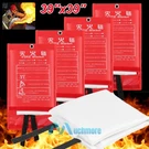 Large Prepared Emergency Fire Blanket Suppression 1M Safty Cover. Fixed Price $34.99.