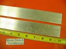 2X 10" Long 6061 Aluminum Flat Bar 1/4" 1-1/2" T6511 Solid Mill Stock. Fixed Price $35.13.