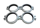 Lot Of Spf Anvil C-4 6" Rigid Grooved Coupling Fire Protection Sprinkler 300PS. Fixed Price $168.71.