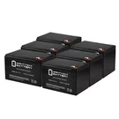 12-VOLT 12AH Replacement Battery For Simplex 2081-9274 6 Pack. Fixed Price $167.99.