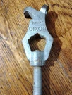 Ahwpt Dixon Pigtail Adjustable Fire Hydrant Wrench Euc. Fixed Price $27.99.