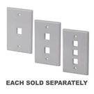 Keystone Wall Plate White Standard Durable Abs Plastic Quick Easy Snap In. Fixed Price $16.13.