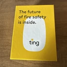 Ting Whisker Labs Fire Prevention Sensor The Future Of Safety New Open Box. Fixed Price $32.00.
