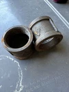 Sci 2" Coupling Threaded Cast Pipe Fitting Steel. Fixed Price $15.00.