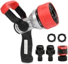 Eden 96806 Heavy-duty Metal Fireman Hose Nozzle 7 Spray Patterns, High-pressure. Fixed Price $32.95.