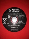 System Sensor SSV120-8 Fire And Smoke Ringing Alarm Very Loud For Commercial Use. Fixed Price $45.00.