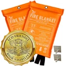 Supa Ant Emergency Fire Blanket For Home And Kitchen - 2 Pack 1500F High Visi.... Fixed Price $50.69.
