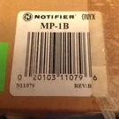 Brand New Notifier MP-1B Panel Module Row Dress Plate. Fixed Price $14.00.