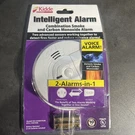 Kidde Intelligent Voice Alarm Combination Smoke & Carbon Monoxide Kncosmba. Fixed Price $39.99.