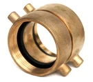 Nni 2-1/2" Nst Nh Double Female Swivel Adapter Brass For Fire Hose Hydrant. Fixed Price $134.95.
