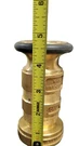 Wilson & Cousins Brass Combination Fog Nozzle W/ Bumper HNL-206T Listed 20FD. Fixed Price $95.69.