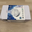 Siterlink GS886F-C White 6PK Hardwired Interconnected Smoke Carbon Monox Alarm. Fixed Price $65.00.