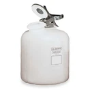 Justrite 12762 Liquid Disposal Safety Can, Polyethylene, Gal, Wide-mouth,. Fixed Price $198.99.