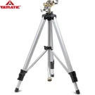 Yamatic Impact Sprinkler On Adjustable Tripod Base For Lawn Brass Head. Fixed Price $62.09.