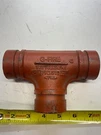 1-1/2" Grinnell G-fire Standard Pattern Grooved Tee Figure 519 Protection. Fixed Price $10.42.