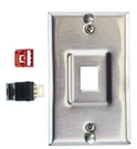 (7) Panduit KWP5E Keystone Wall/phone Plate W/1 TX-5E Module *new*. Fixed Price $105.00.