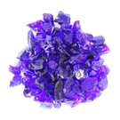 Hiland Rglass-cb Blue 1/3" Recycled For Fireplace & Pit, High Temp. Fixed Price $45.09.