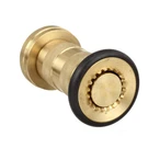 Moon American 520-2011 Fire Hose Nozzle,twist,brass 6ANV4. Fixed Price $167.26.