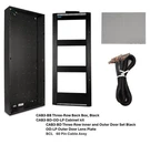 Siemens CAB3-BB + CAB3-BD-OD-LP Three-row Complete Enclosure, Black, New. Fixed Price $1100.00.