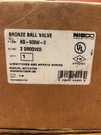 Nibco KG-505W-8 Bronze Ball Valve 2" W/switches And NFPA72 Wiring. Fixed Price $350.00.