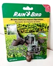 Rain Bird Brass Impact Rotating Sprinkler Head Model 25PJDAC New On Card. Fixed Price $18.95.