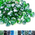 Skyflame 10LB Glass Diamonds For Pit & Fireplace, 1/2" Emerald Green. Fixed Price $30.42.