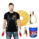 Palmer Safety Harness, 50FT Vertical Rope And Anchor Set Construction Fall .... Fixed Price $188.00.