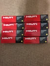 Boxes Hilti 50352 6.8/11 Dx Cartridges Yellow Strips Pack Of 100 Shots New. Fixed Price $225.00.